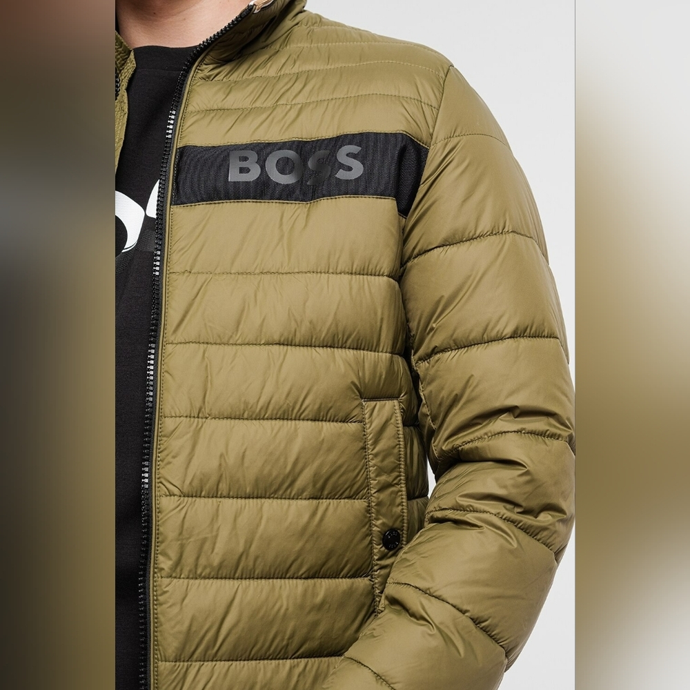 NWT BOSS Mens Darolus Lightweight Quilted Jacket Size S - Picture 5 of 14